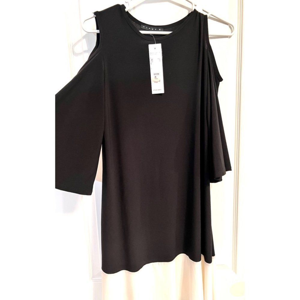 Size 6 Little Black Dress W/ Shoulder Cutout Tiana B Dillard's‎ (Orig. $79) NWT